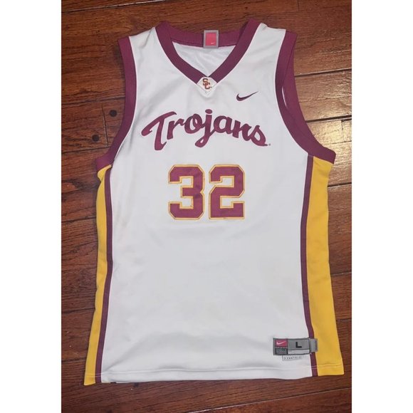 Vintage USC Trojans OJ MAYO Nike Jersey Sz. Lg - Picture 1 of 8